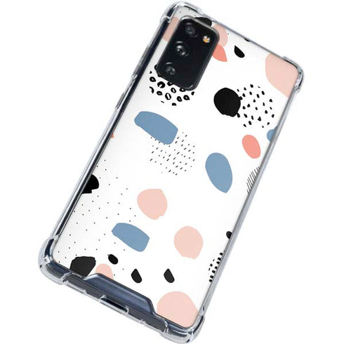 Patterned Dots Galaxy S20 FE Clear Case
